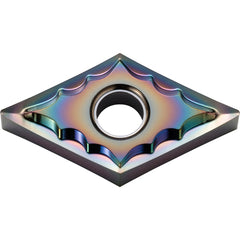 DNGG 432 AH PDL025, 1/32″ Corner Radius, 3/16″ Thick, 1/2″ Inscribed Circle, C, Diamond, Turning Indexable Insert