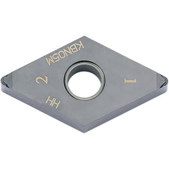 DNGM 432 HH KBN05M, 1/32″ Corner Radius, 3/16″ Thick, 1/2″ Inscribed Circle, MEGACOAT, 55 Degree Diamond, Turning Indexable Insert