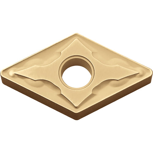 DNMG 332 GS CA025P, 1/32″ Corner Radius, 3/16″ Thick, 3/8″ Inscribed Circle, TiCl2O3/TiN, 55 Degree Diamond, Turning Indexable Insert