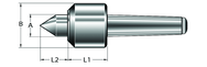 PLC-HDA-S60-MT4 - Heavy Duty - Live Center - Industrial Tool & Supply