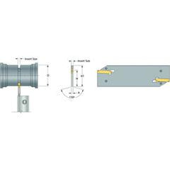 TWECOB-DNTF-32-40 Parting Off Blade - Industrial Tool & Supply