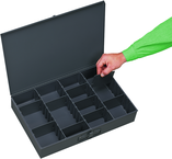 18 x 12 x 3'' - Adjustable Compartment Box - Industrial Tool & Supply