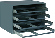 20 x 15-3/4 x 15'' - Steel Rack for Steel Compartment Boxes - Industrial Tool & Supply