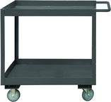 Stock Cart - 36"W X 24"D X 37-5/8"H - Gray - Industrial Tool & Supply