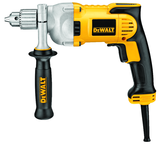 #DWD220 - 10.5 No Load Amps - 0 - 1200 RPM - 1/2" Keyed Chuck - Corded Reversing Drill - Industrial Tool & Supply