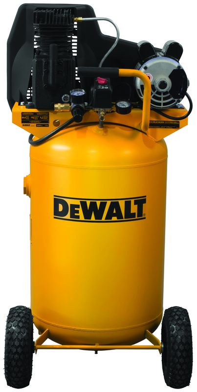 30 Gal. Single Stage Air Compressor, Vertical, Portable - Industrial Tool & Supply