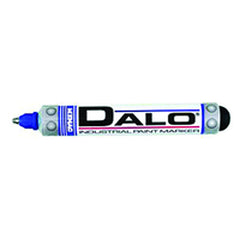 Dalo Medium Marker - Stainless Steel Ball Tip - Blue - Industrial Tool & Supply
