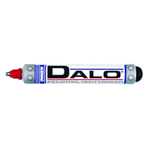 Dalo Medium Marker - Stainless Steel Ball Tip - Red - Industrial Tool & Supply
