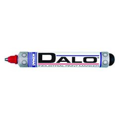 Dalo Medium Marker - Stainless Steel Ball Tip - Red - Industrial Tool & Supply