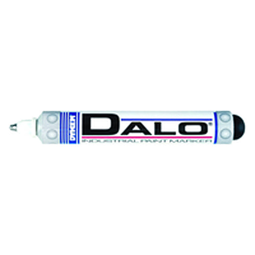 Dalo Medium Marker - Stainless Steel Ball Tip - White - Industrial Tool & Supply