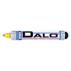 Dalo Medium Marker - Stainless Steel Ball Tip - Yellow - Industrial Tool & Supply