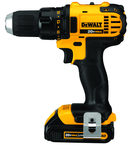 #DCD780C2 - 20V - 1/2" Chuck Size - 0 - 600 / 0 - 2000  RPM - Cordless Drill Driver Kit - Industrial Tool & Supply