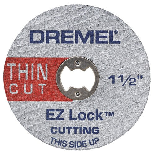 EZ409 EZ Lock Thin Cut-Off Wheels - (5 Pack) - Industrial Tool & Supply