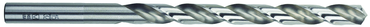 1/4-E; Extra Length; 12" OAL; High Speed Steel; Bright; Made In U.S.A. - Industrial Tool & Supply