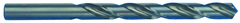 14.00mm; Jobber Length DIN 338; High Speed Steel; Black Oxide; Made In U.S.A. - Industrial Tool & Supply