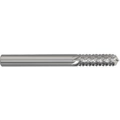 ‎1/8 × 1/2 × 1/8 × 1-1/2 Solid Carbide Router - Drill Point Style - Industrial Tool & Supply