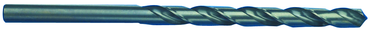 17/32; Taper Length; High Speed Steel; Black Oxide; Made In U.S.A. - Industrial Tool & Supply