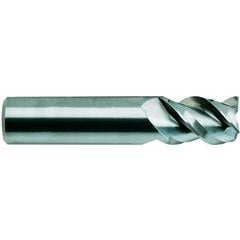 1/4-1/4-1/2-2 3Fl H-50 Stub SE CBD TiAlN-Futura Coated End Mill - Industrial Tool & Supply