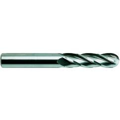 1/8X2-1/4 4FL LONG SE BALL CBD EM - Industrial Tool & Supply