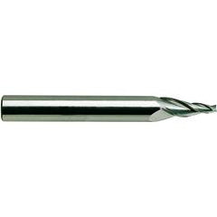 1/8X3-1/2 5DEG 3FL TPRD CBD TIN-EM - Industrial Tool & Supply
