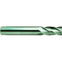 3/8-3/8-1-2-1/2 R.015 4Fl Reg SE Corner Rad TiAlN-Futura Coated CBD - Industrial Tool & Supply