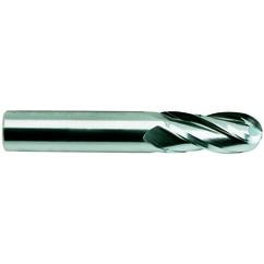 1/4 X 1/4 X 3/4 X 2-1/2 4Fl Reg SE Ball St CBD EM - - Industrial Tool & Supply