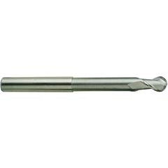 1 X 1 X 7 N.990 2Fl H-37 Ball Extended Neck Alu-Power EM - - Industrial Tool & Supply