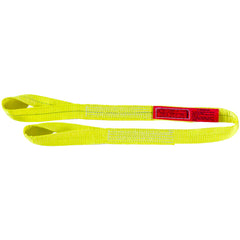 EE2601DTX4 1″ × 4' Eye and Eye 2-Ply Web Polyester Sling - Industrial Tool & Supply
