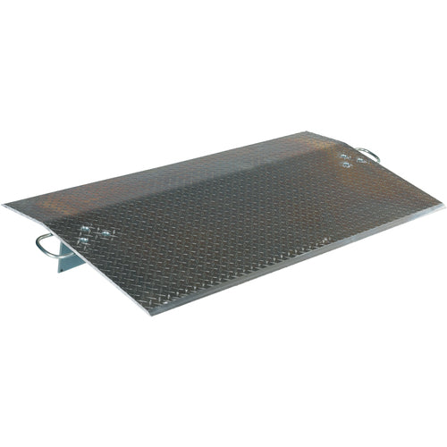 Aluminum Econo Dockplate 1/2 7.8K 60 × 30 - Exact Industrial Supply