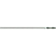 3/16 X 1/4 X 1-1/8 X 2 X 4-3/4 X .186 2Fl Long Reach H-30 Ball Diamond Coated - Industrial Tool & Supply