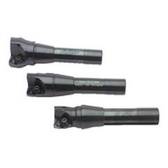 1" Dia -  R8 SH - 90° Indexable End Mill - Industrial Tool & Supply