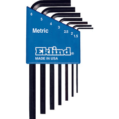 7PC SHORT ARM MM HEX KEY SET - Industrial Tool & Supply