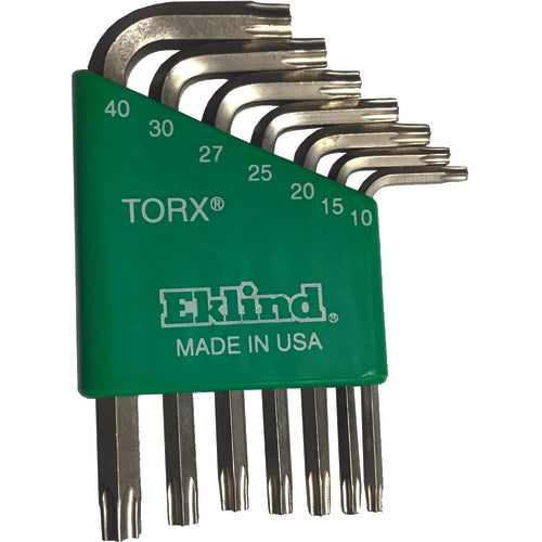 7PC BRIGHT TORX L-KEY SET - Industrial Tool & Supply