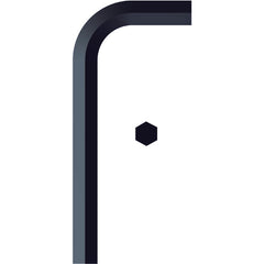 17.0 mm Short Arm - Hex Key - Industrial Tool & Supply