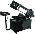 8 x 13" Mitering Bandsaw 45° Right Head Movement; Variable 80-310 Blade Speeds (SFPM) 30" Bed Height; 1-1/2HP; 115/230V; 1PH CSA/UL Certified Motor Prewired 115V - Industrial Tool & Supply