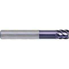 8MMX60MM R0.5 6FL H-45 STUB CUT EM - Industrial Tool & Supply