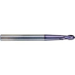 5.0 X 8 X 10 X 110 R2.5 2Fl H-30 Taper Neck Ball X-Power Metric - Industrial Tool & Supply