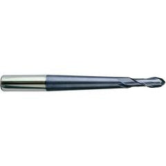 1/4-1/2-3/4-7-3/4 2Fl H - 30 Pencil Neck Ball X-Power End Mill - Industrial Tool & Supply