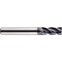 1/4-1/4-1/2-2-1/2 V7 Mill Inox 4Fl Reg Corner Rad CBD End Mill - Industrial Tool & Supply