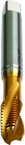 1/4–20 UNC–2B REK.1D-TI Sprial Flute Tap - Industrial Tool & Supply