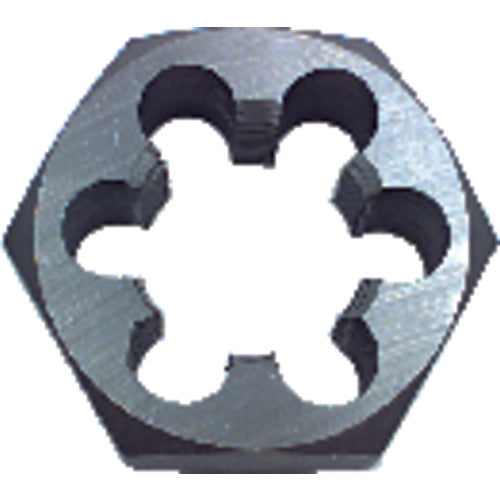 ‎9/16-12 NC / Carbon Steel Std Thread Hexagon Die - Industrial Tool & Supply