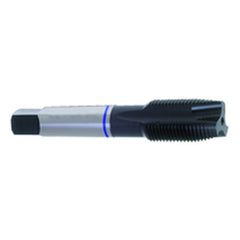 ‎M4.5 x .75 Dia-D4-2 FL-Std Spiral Point Tap-Blue Ring - Industrial Tool & Supply