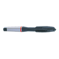 ‎3/8-24 Dia-H3-3 FL-Powdered Metal-Std Spiral Point Tap-Red Ring - Industrial Tool & Supply