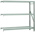 72 x 18 x 72" - Shelving Add-On Unit (Silver) - Industrial Tool & Supply