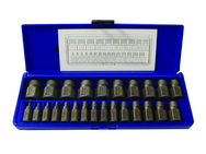 25 Piece Hex Head Multi-Spline Extractor Set - Industrial Tool & Supply