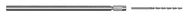 #57 Size - 1/8" Shank - 4" OAL - Drill Extention - Industrial Tool & Supply