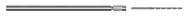 #62 Size - 3/16" Shank - 4" OAL - Drill Extention - Industrial Tool & Supply