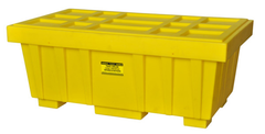 110 GAL SPILL KIT BOX YELLOW W/COVER - Industrial Tool & Supply