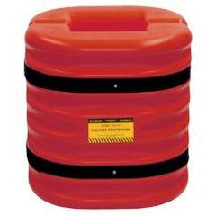 10" COLUMN PROTECTOR RED 24" HIGH - Industrial Tool & Supply