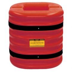 12" COLUMN PROTECTOR RED 24" HIGH - Industrial Tool & Supply
